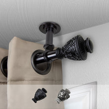 Load image into Gallery viewer, Veda 1&quot; Ceiling Curtain Rod/ Room Divider
