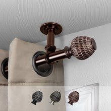 Load image into Gallery viewer, Ashwin 1&quot; Ceiling Curtain Rod/ Room Divider
