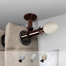 Load image into Gallery viewer, Ovate 1&quot; Ceiling Curtain Rod/ Room Divider
