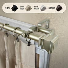 Load image into Gallery viewer, Pineda 1&quot; Double Curtain Rod
