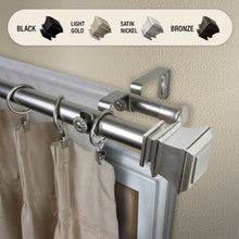 Load image into Gallery viewer, Pineda 1&quot; Double Curtain Rod
