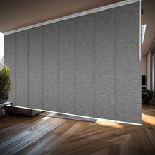 Load image into Gallery viewer, Pine 8-Panel Panel Track 130&quot;-175&quot;W, Panel width 23.5&quot; - 100% BLACKOUT
