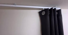 Load and play video in Gallery viewer, 90-Degree Curved Corner Curtain Track with Hooks
