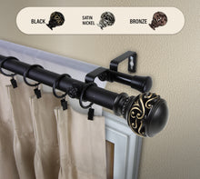 Load image into Gallery viewer, Isabella 1&quot; Double Curtain Rod
