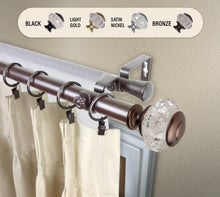 Load image into Gallery viewer, Inez 1&quot; Double Curtain Rod
