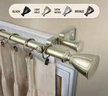 Load image into Gallery viewer, Ayla 1&quot; Double Curtain Rod
