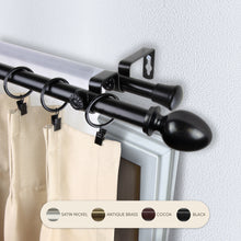 Load image into Gallery viewer, Emeka 13/16&quot; Double Curtain Rod
