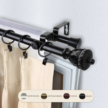 Load image into Gallery viewer, Arielle 13/16&quot; Double Curtain Rod
