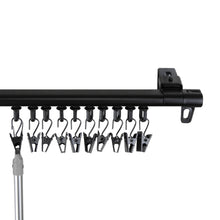 Load image into Gallery viewer, Sliders and Clips w/ Hooks for Baton Draw Track (Set of 24)
