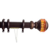 Load image into Gallery viewer, Gemstone 1.5&quot; Traverse Rod w/ Rings
