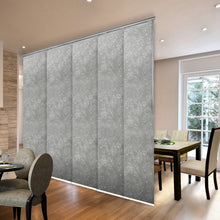 Load image into Gallery viewer, Carolyn 5-Panel Single Rail Panel Track 58&quot;-110&quot;W x 91.4&quot;H, Panel width 23.5&quot; - 70% LIGHT-FILTERING
