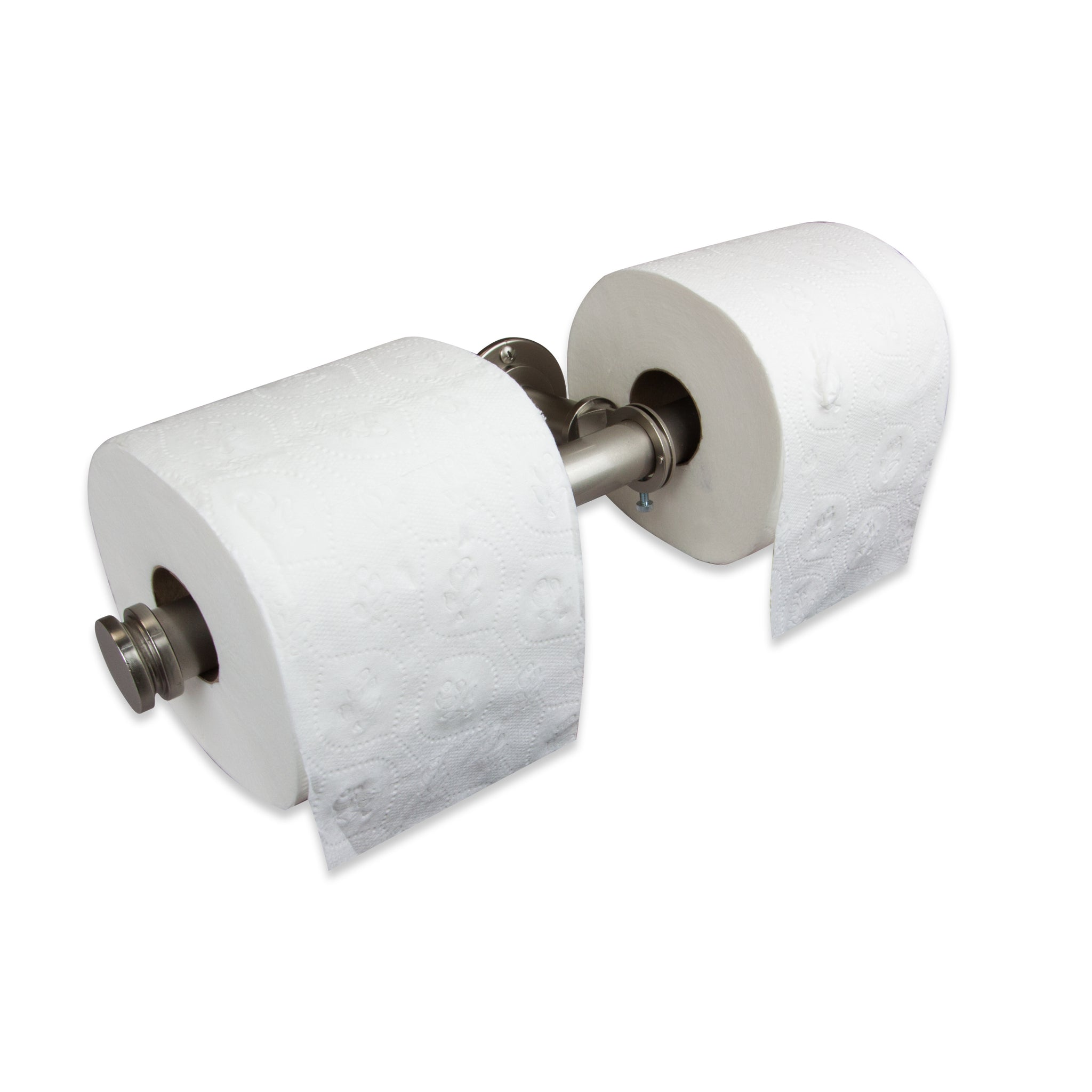 Double Toilet Paper Holder/ Closet/ Ceiling Rod