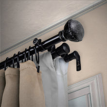 Load image into Gallery viewer, Magnolia 13/16&quot; Triple Curtain Rod
