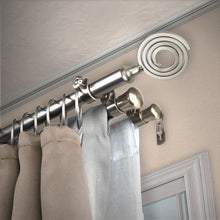 Load image into Gallery viewer, Coil 13/16&quot; Triple Curtain Rod
