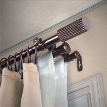 Load image into Gallery viewer, Cedar 13/16&quot; Triple Curtain Rod
