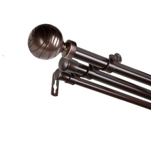 Load image into Gallery viewer, Arman 13/16&quot; Triple Curtain Rod
