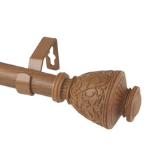 Load image into Gallery viewer, Veda Faux Wood Curtain Rod
