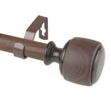 Load image into Gallery viewer, Josephine Faux Wood Curtain Rod
